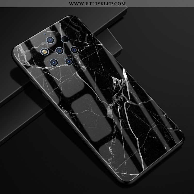 Pokrowce Nokia 9 Pureview Ochraniacz Purpurowy Gradient Telefon Komórkowy Anti-fall Etui Futerał Tan