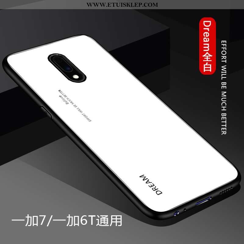 Pokrowce Oneplus 7 Miękki Anti-fall Trendy Dostosowane Proste Ochraniacz Biały Kup