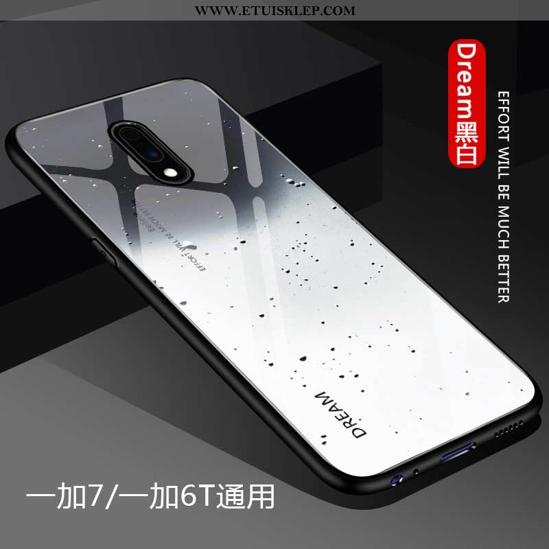 Pokrowce Oneplus 7 Miękki Anti-fall Trendy Dostosowane Proste Ochraniacz Biały Kup