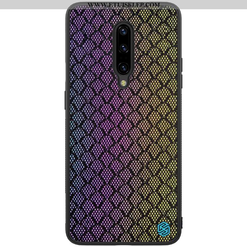 Pokrowce Oneplus 7 Pro Ochraniacz Futerał Odzwierciedlenie Telefon Komórkowy All Inclusive Złoto Cza