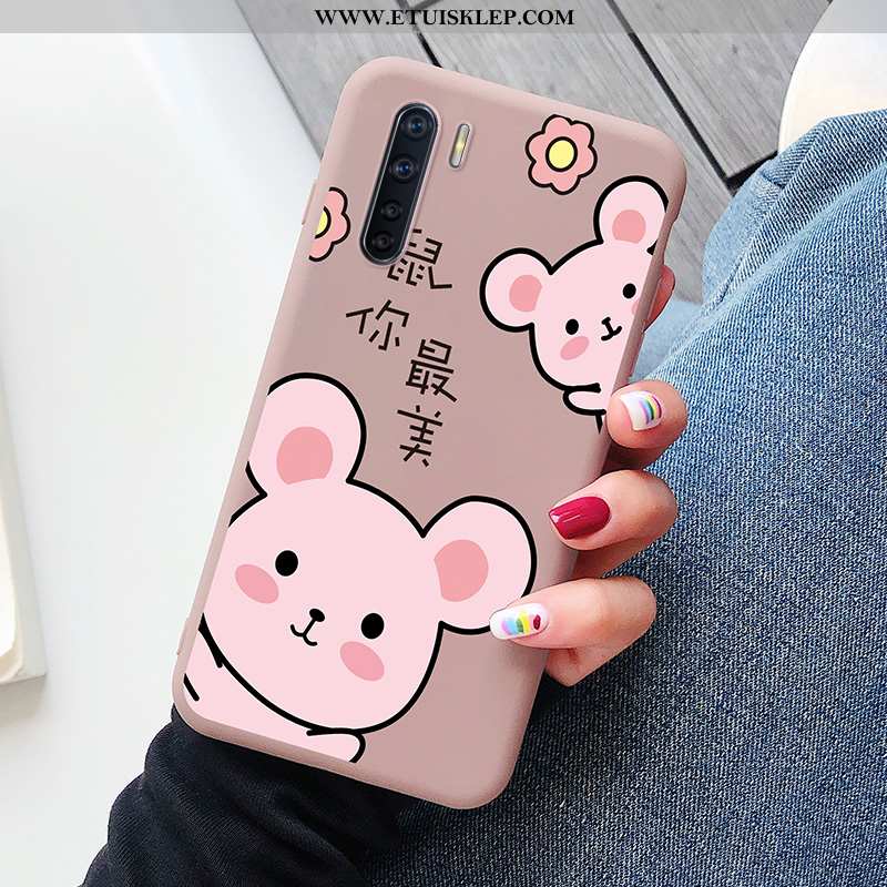 Pokrowce Oppo A91 Trendy Niebieski Miękki Telefon Komórkowy Anti-fall All Inclusive Czerwony Netto D