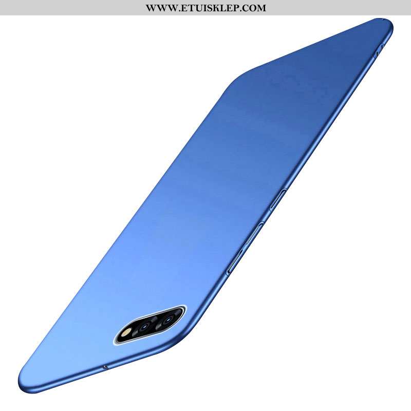 Pokrowce Oppo Ax5 Osobowość Niebieski Proste Telefon Komórkowy Anti-fall Etui Nubuku Dyskont