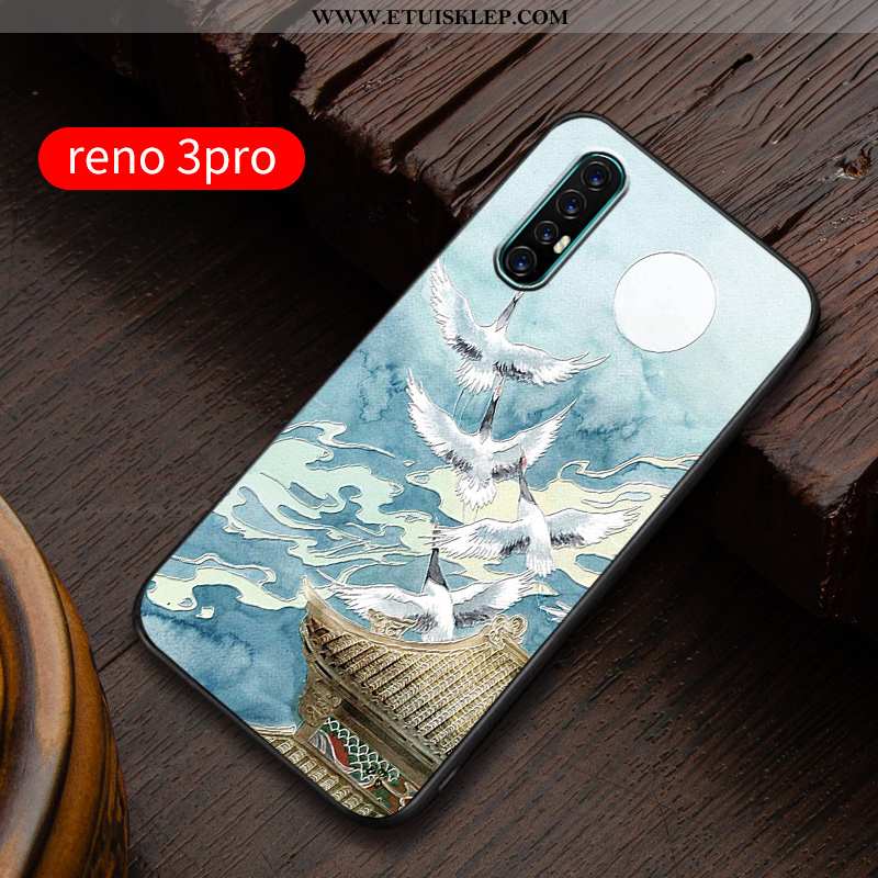 Pokrowce Oppo Reno 3 Pro Nubuku Silikonowe Etui Cienkie Anti-fall Relief Telefon Komórkowy Tanie