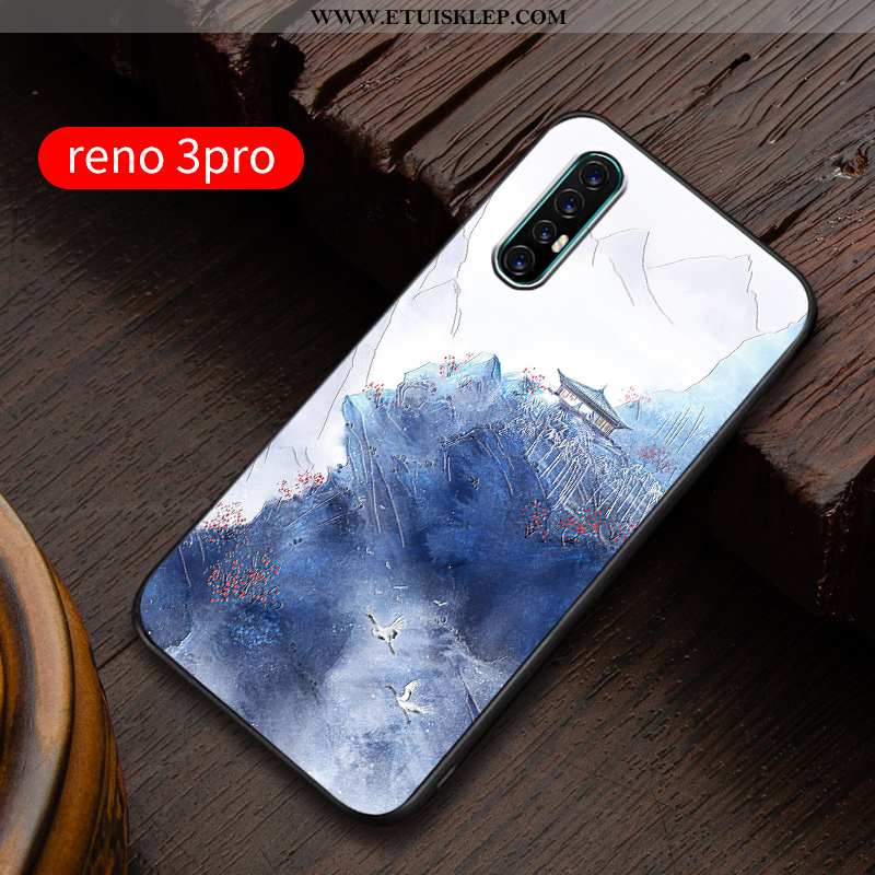 Pokrowce Oppo Reno 3 Pro Nubuku Silikonowe Etui Cienkie Anti-fall Relief Telefon Komórkowy Tanie