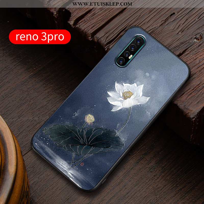 Pokrowce Oppo Reno 3 Pro Nubuku Silikonowe Etui Cienkie Anti-fall Relief Telefon Komórkowy Tanie