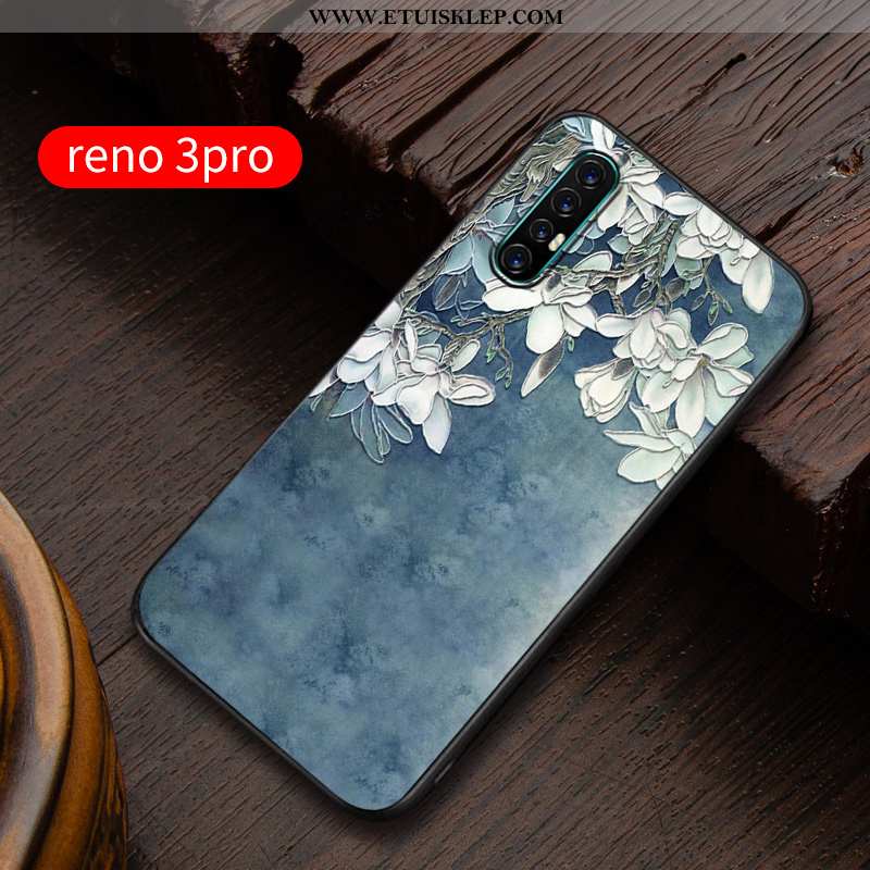 Pokrowce Oppo Reno 3 Pro Nubuku Silikonowe Etui Cienkie Anti-fall Relief Telefon Komórkowy Tanie