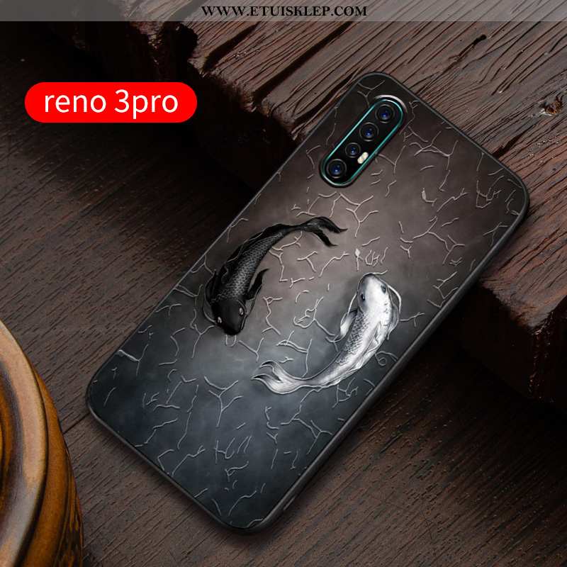 Pokrowce Oppo Reno 3 Pro Nubuku Silikonowe Etui Cienkie Anti-fall Relief Telefon Komórkowy Tanie