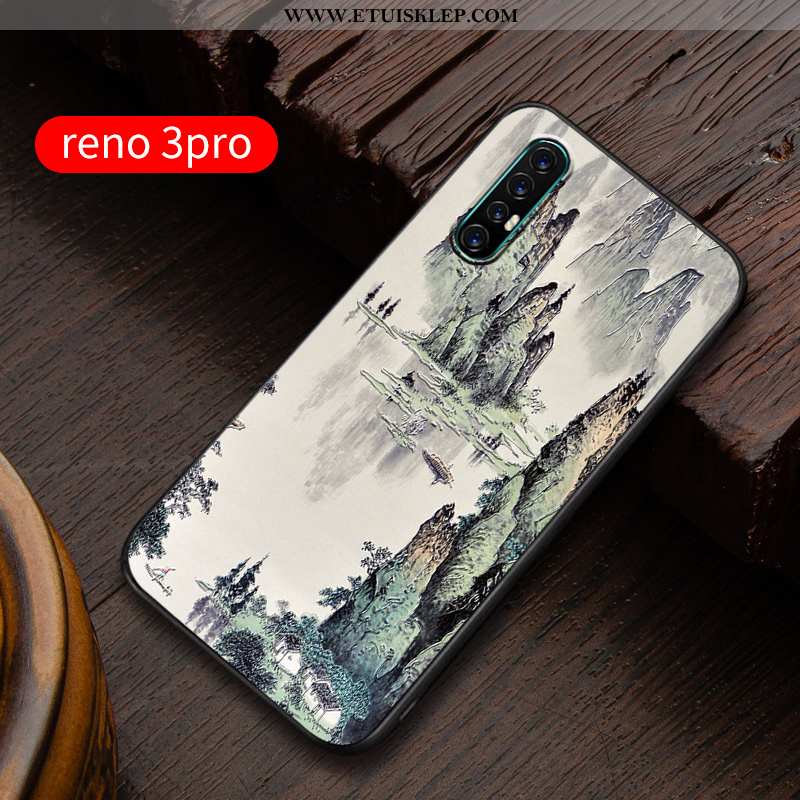 Pokrowce Oppo Reno 3 Pro Nubuku Silikonowe Etui Cienkie Anti-fall Relief Telefon Komórkowy Tanie