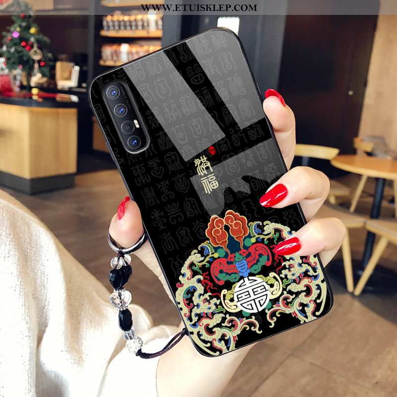 Pokrowce Oppo Reno 3 Pro Trendy Nowy Czerwony Telefon Komórkowy Futerał Anti-fall Chiński Styl Sklep