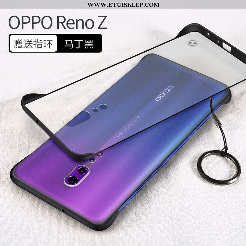 Pokrowce Oppo Reno Z Cienkie Żółty Anti-fall Granica Przezroczysty Ochraniacz Czerwony Netto Kup