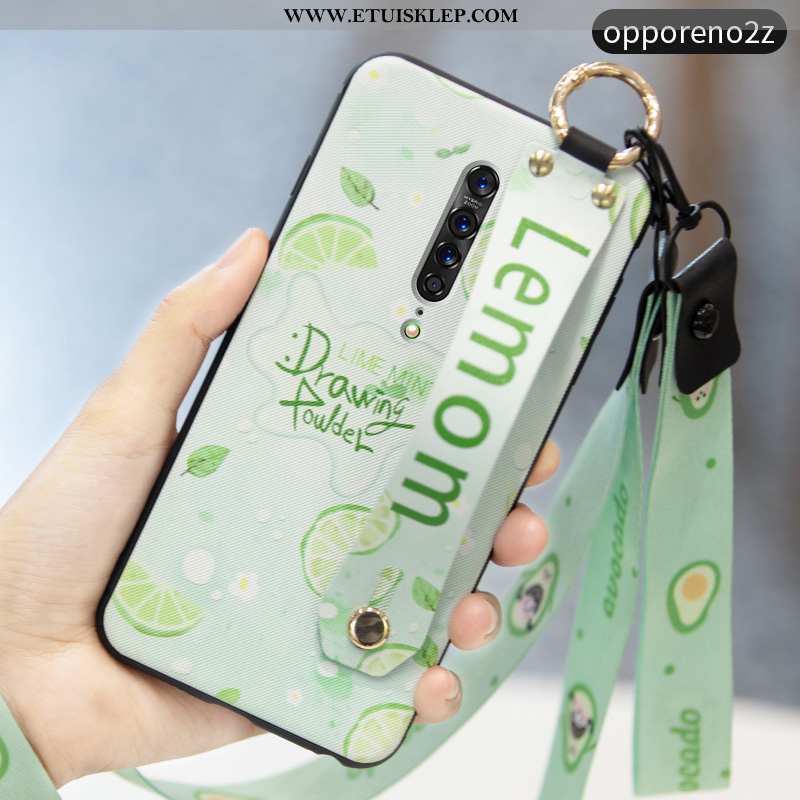 Pokrowce Oppo Reno2 Z Nubuku Futerał Miękki Anti-fall All Inclusive Serce Mały Online