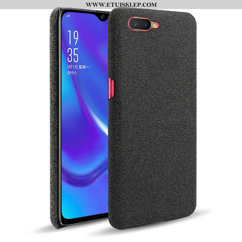 Pokrowce Oppo Rx17 Neo Trendy Futerał Etui Płótno Telefon Komórkowy Anti-fall Czerwony Sklep