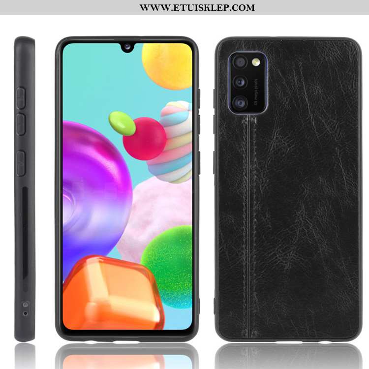 Pokrowce Samsung Galaxy A41 Trendy Etui Skóra Trudno Anti-fall Futerał All Inclusive Oferta