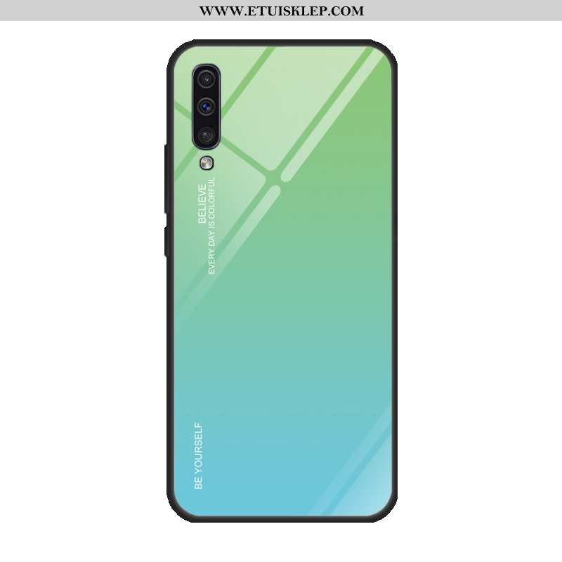 Pokrowce Samsung Galaxy A50 Szkło Telefon Komórkowy Szkło Hartowane Lustro Gwiazda Purpurowy All Inc