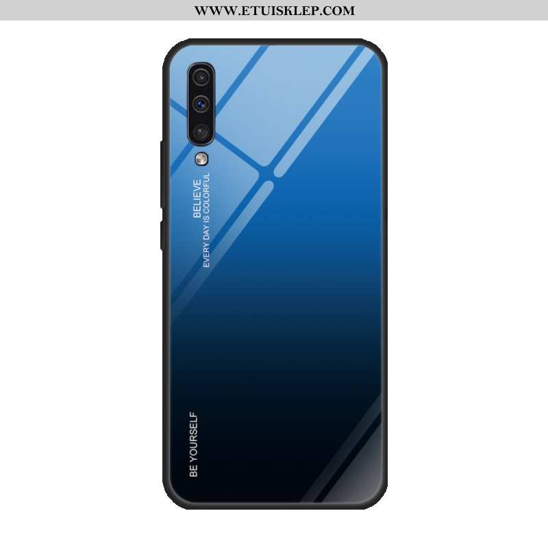 Pokrowce Samsung Galaxy A50 Szkło Telefon Komórkowy Szkło Hartowane Lustro Gwiazda Purpurowy All Inc