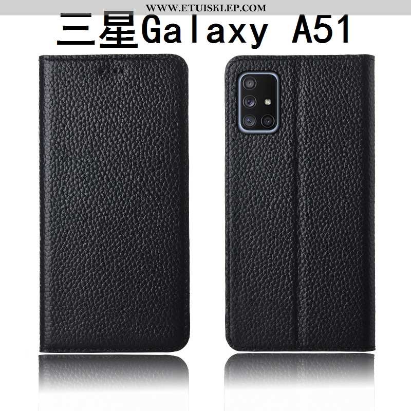 Pokrowce Samsung Galaxy A51 Silikonowe Nowy Anti-fall Etui Skórzane Futerał Litchi Kup