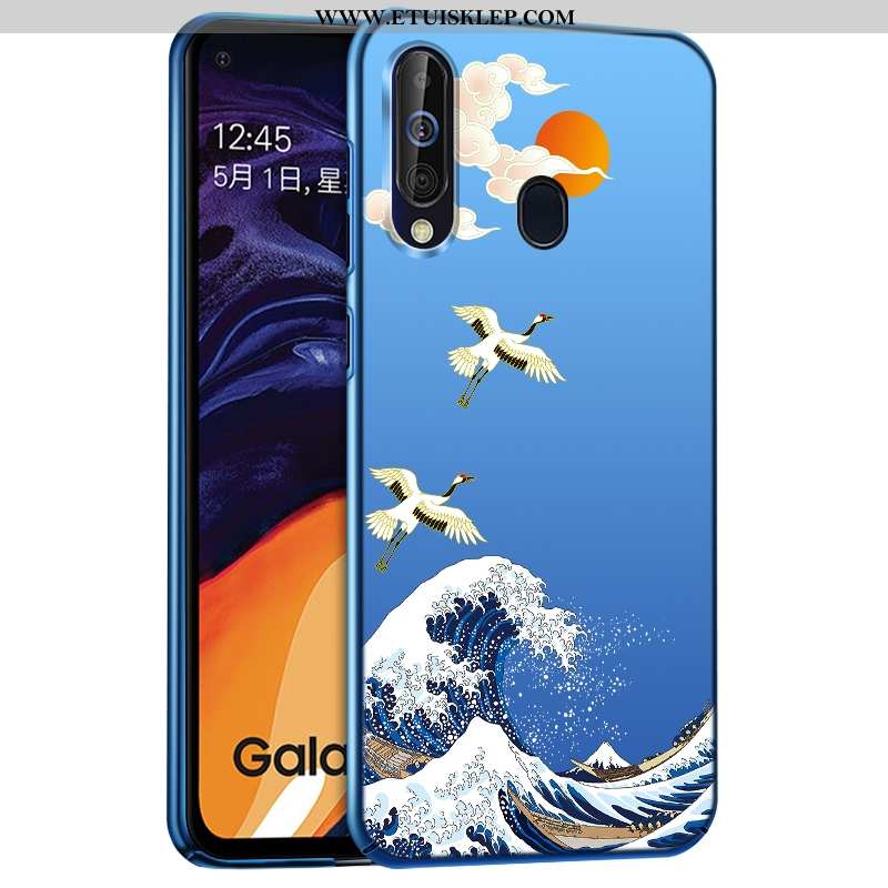 Pokrowce Samsung Galaxy A60 Nubuku Niebieski Trudno Gwiazda Futerał Telefon Komórkowy Oferta