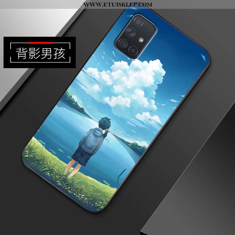 Pokrowce Samsung Galaxy A71 Nubuku Silikonowe Etui Super Telefon Komórkowy Trendy Purpurowy Sprzedam