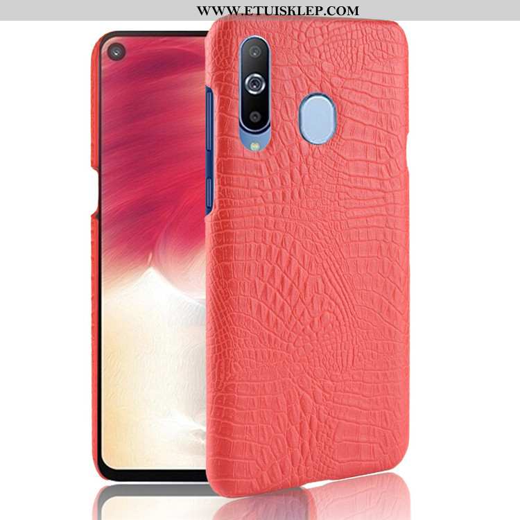 Pokrowce Samsung Galaxy A8s Wzór Biznes Krokodyl Telefon Komórkowy Różowe Futerał Anti-fall Sklep