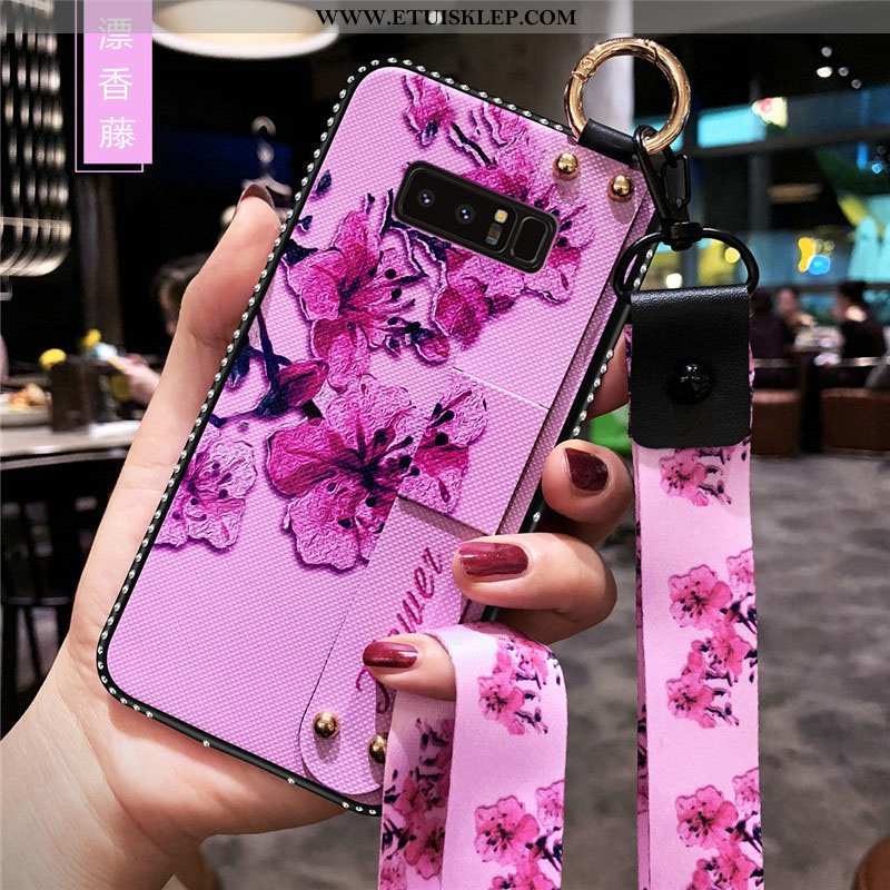 Pokrowce Samsung Galaxy Note 8 Miękki Wiszące Ozdoby Etui All Inclusive Ochraniacz Futerał Gwiazda S