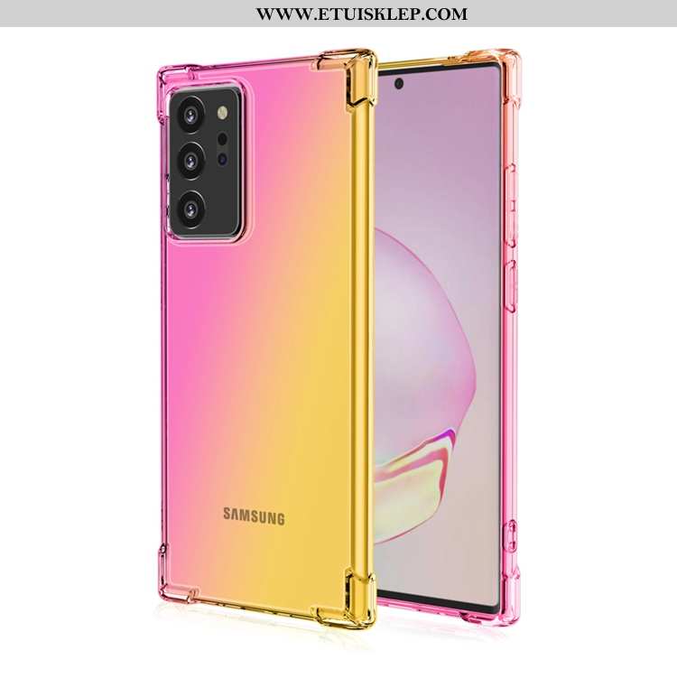 Pokrowce Samsung Galaxy Note20 Ultra Futerał Purpurowy Anti-fall Gwiazda All Inclusive Balon Telefon
