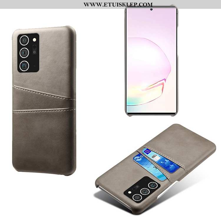 Pokrowce Samsung Galaxy Note20 Ultra Osobowość Różowe Karta Telefon Komórkowy Futerał Gwiazda Kup