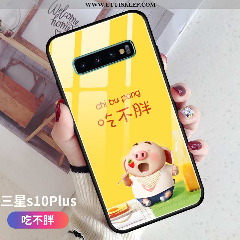 Pokrowce Samsung Galaxy S10+ Kreatywne Gwiazda Miękki Szkło Czerwony Netto Cienkie Silikonowe Online