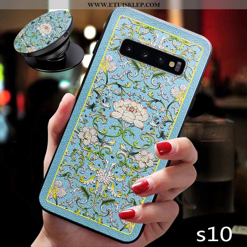 Pokrowce Samsung Galaxy S10 Miękki Anti-fall Trendy Futerał Nubuku Telefon Komórkowy All Inclusive T