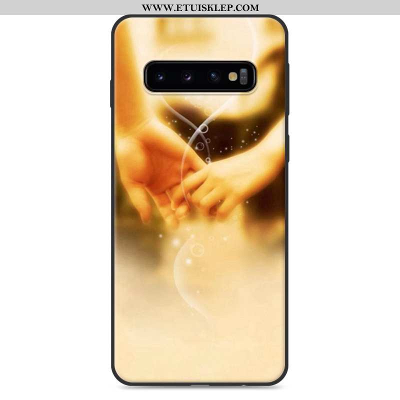 Pokrowce Samsung Galaxy S10 Silikonowe Futerał Mały Kreskówka Biały Etui Miękki Sklep