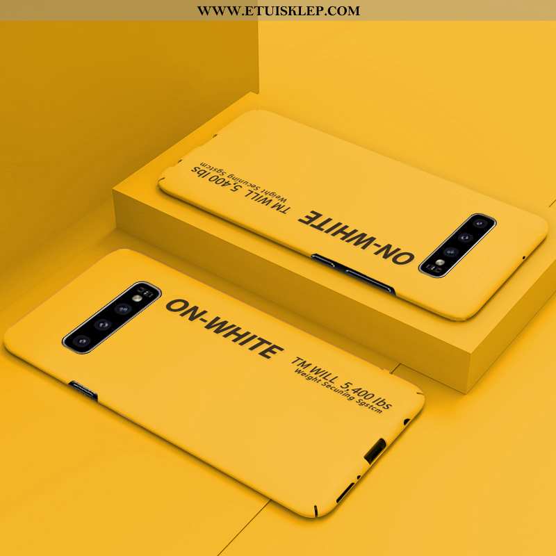 Pokrowce Samsung Galaxy S10+ Super All Inclusive Etui Żółty Futerał Ochraniacz Nubuku Sprzedam