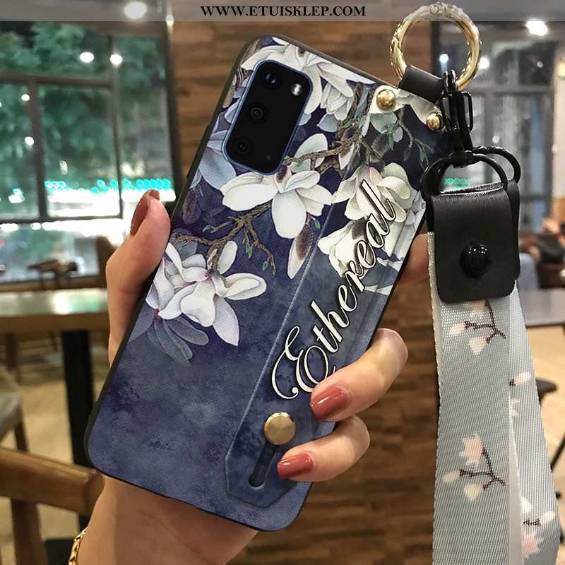 Pokrowce Samsung Galaxy S20 Wiszące Ozdoby Etui Futerał Kwiaty Wspornik Świeży Telefon Komórkowy Spr