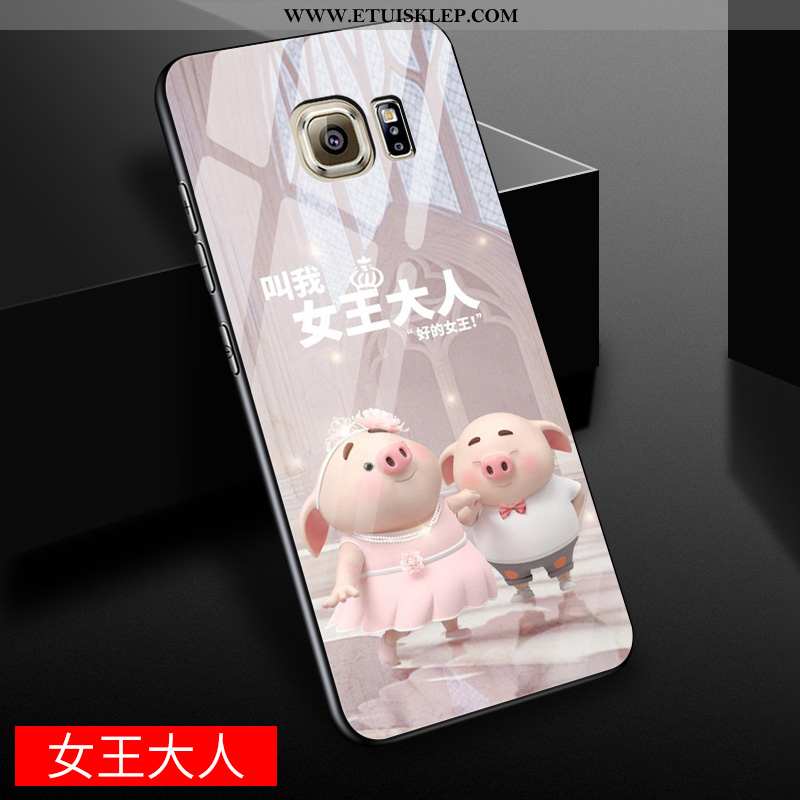 Pokrowce Samsung Galaxy S6 Edge Filmy Kreskówka Żółty Gwiazda Czerwony Netto Szkło Piękny Sklep
