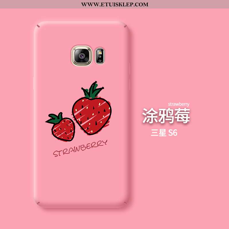 Pokrowce Samsung Galaxy S6 Kreskówka Różowe Trendy Anti-fall Kreatywne Gwiazda Nowy Kup