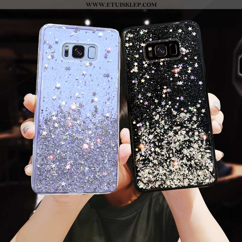 Pokrowce Samsung Galaxy S8+ Wiszące Ozdoby Biały Miękki All Inclusive Proszek Ochraniacz Przezroczys