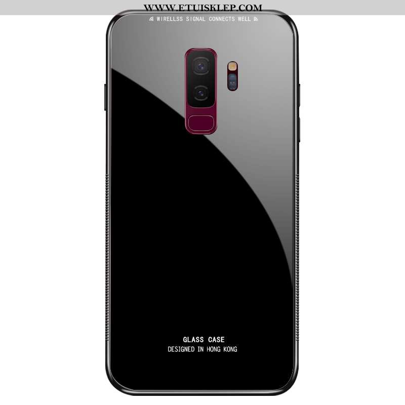 Pokrowce Samsung Galaxy S9+ Szkło Czerwony Netto Gwiazda Szkło Hartowane Ochraniacz Osobowość Trendy