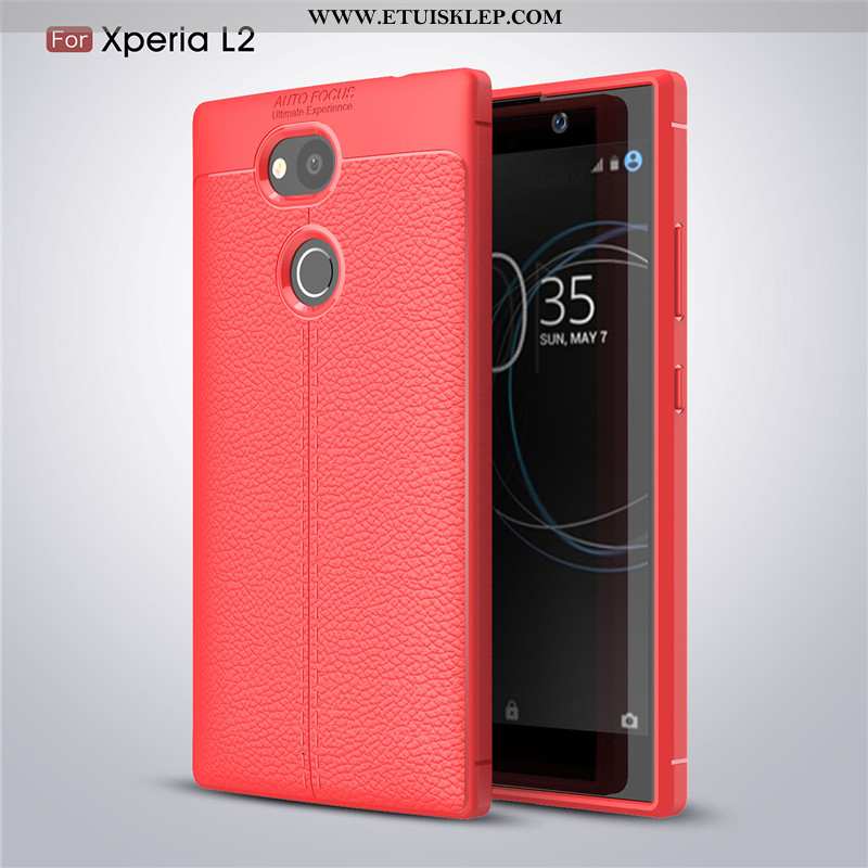 Pokrowce Sony Xperia L2 Ochraniacz Cienkie Silikonowe Czerwony Miękki Telefon Komórkowy Futerał Kupi