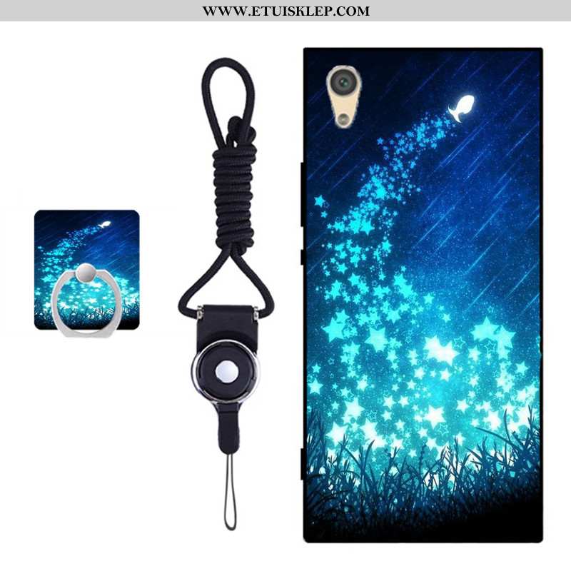 Pokrowce Sony Xperia Xa1 Miękki Telefon Komórkowy Niebieski Futerał Anti-fall Etui Tylna Pokrywa Onl