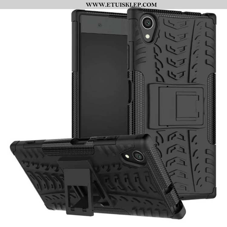 Pokrowce Sony Xperia Xa1 Plus Ochraniacz Wspornik Czarny Anti-fall Futerał All Inclusive Telefon Kom