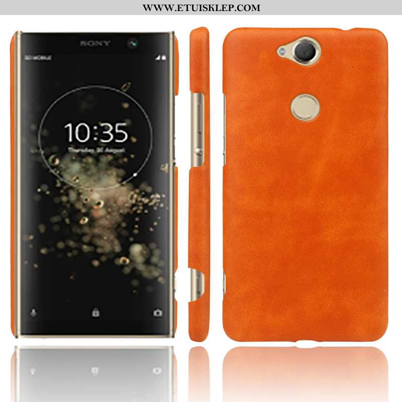 Pokrowce Sony Xperia Xa2 Plus Ochraniacz Futerał Pomarańczowy Telefon Komórkowy Etui Jakość Trudno S