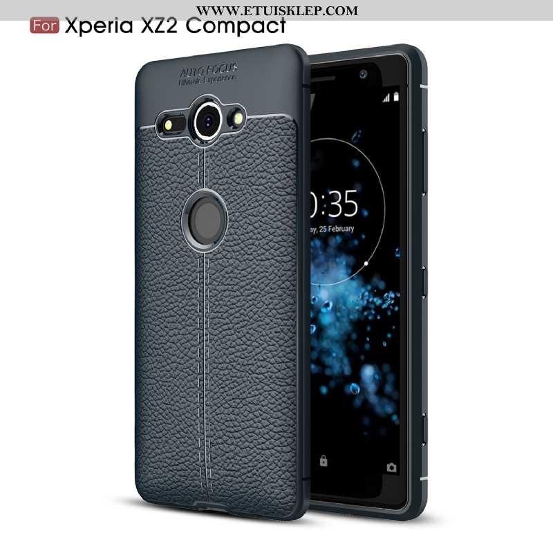 Pokrowce Sony Xperia Xz2 Compact Ochraniacz Etui Silikonowe Szary Futerał Telefon Komórkowy All Incl