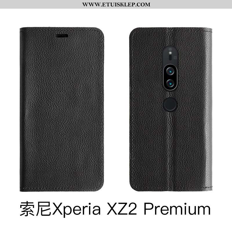 Pokrowce Sony Xperia Xz2 Premium Prawdziwa Skóra Futerał Czerwony Obudowa Telefon Komórkowy Kup