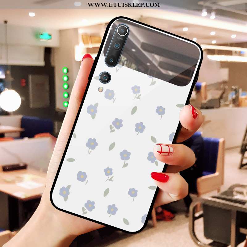 Pokrowce Xiaomi Mi 10 Szkło Telefon Komórkowy Kosmetyczka Niebieski Czerwony Lustro Futerał Online