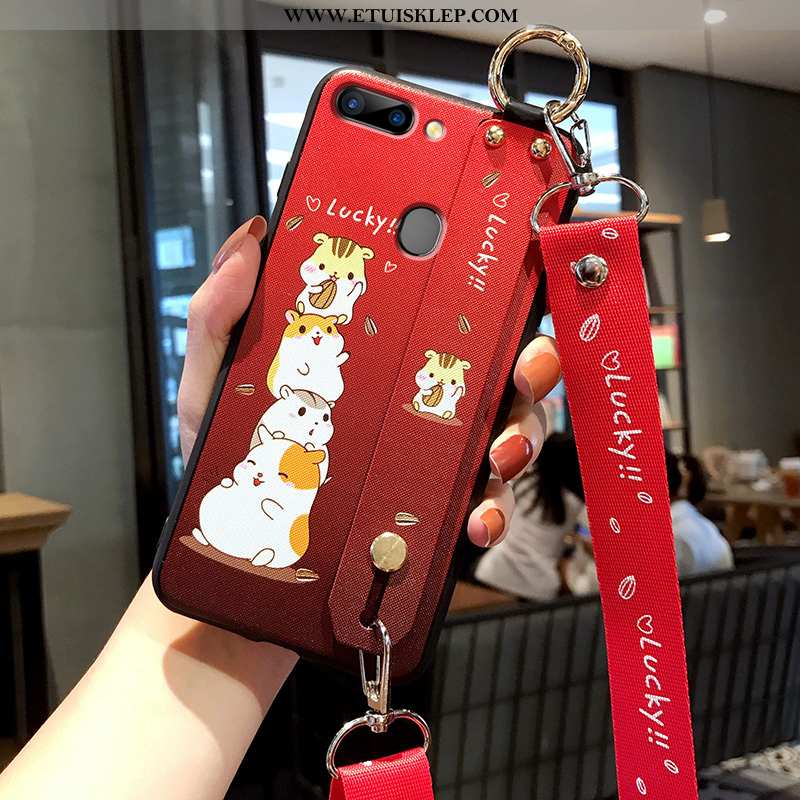 Pokrowce Xiaomi Mi 8 Lite Miękki Wzór All Inclusive Młodzież Telefon Komórkowy Kreskówka Czerwony Ne