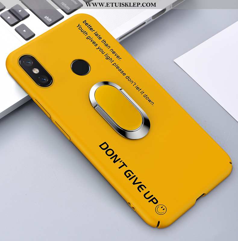 Pokrowce Xiaomi Mi 8 Moda Trendy Etui All Inclusive Magnetyzm Żółty Młodzież Sklep