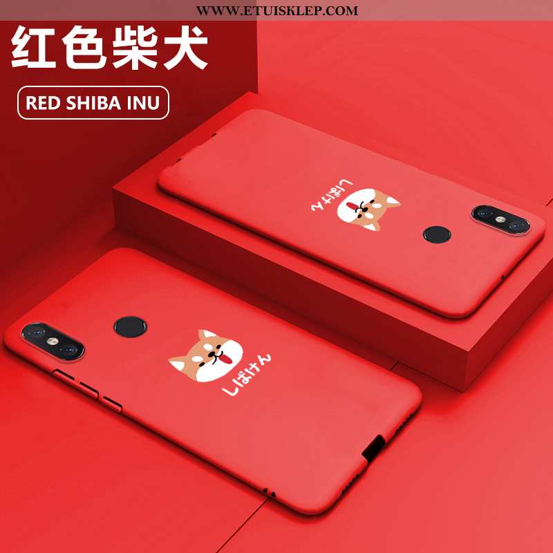 Pokrowce Xiaomi Mi 8 Ochraniacz All Inclusive Młodzież Anti-fall Telefon Komórkowy Wzór Czerwony Net
