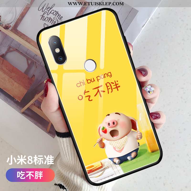 Pokrowce Xiaomi Mi 8 Ochraniacz Futerał Mały Cienkie Młodzież Kreatywne Czerwony Netto Tanie