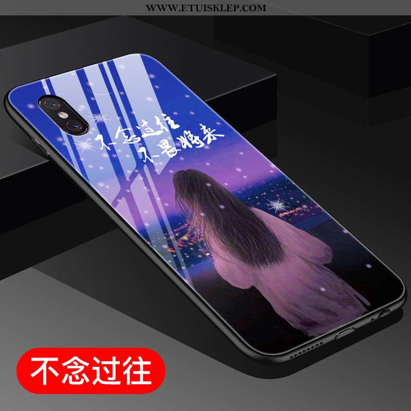 Pokrowce Xiaomi Mi 8 Pro Osobowość Chiński Styl Mały Wzór Szkło Telefon Komórkowy Futerał Sklep