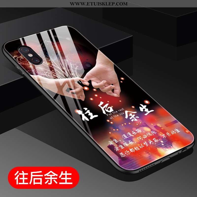 Pokrowce Xiaomi Mi 8 Pro Osobowość Chiński Styl Mały Wzór Szkło Telefon Komórkowy Futerał Sklep