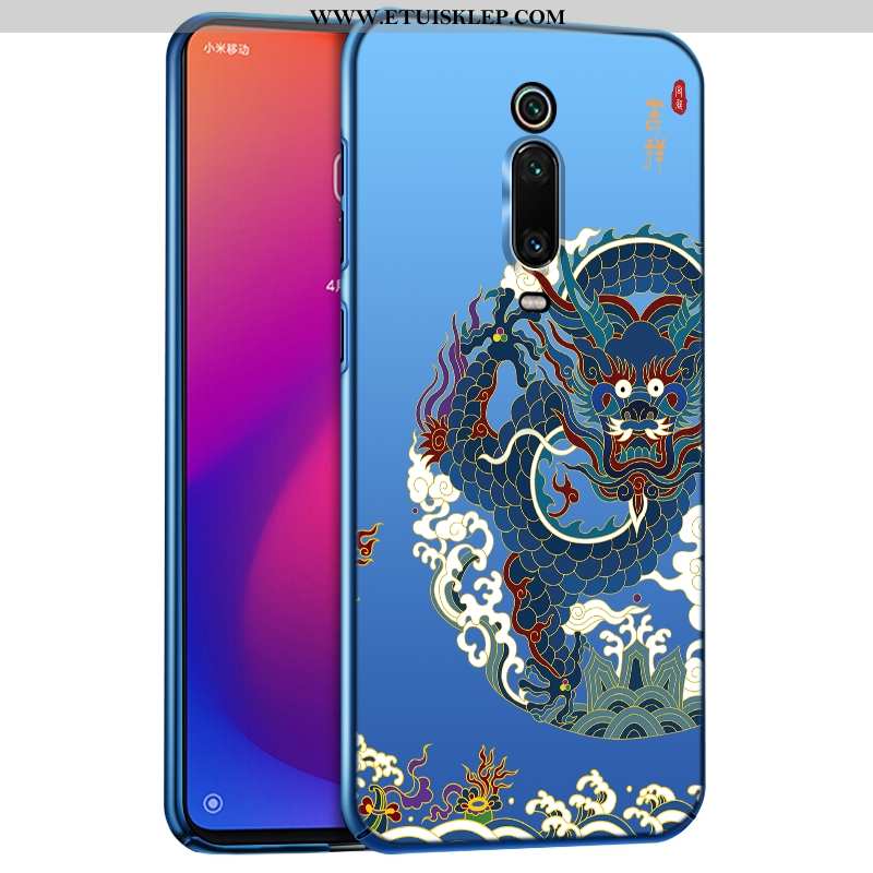 Pokrowce Xiaomi Mi 9t Pro Silikonowe Czerwony Futerał Niebieski Chiński Styl Telefon Komórkowy Trudn