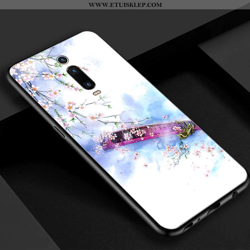 Pokrowce Xiaomi Mi 9t Szkło Futerał Proste Telefon Komórkowy Chiński Styl Czerwony Niebieski Kup